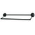 Kingston Brass BA1163ORB Vintage 24" Dual Towel Bar, Oil Rubbed Bronze