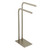 Kingston Brass SCC8008 Edenscape Freestanding Pedestal Dual Towel Rack, Brushed Nickel