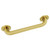 Kingston Brass GDR814127 Silver Sage 12-Inch X 1-1/4-Inch OD ADA Grab Bar, Brushed Brass