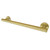 Kingston Brass GBS1418CS7 Berwyn 18" Grab Bar, 1-1/4" O.D, Brushed Brass
