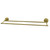 Kingston Brass BAH821330PB Concord 30-Inch Double Towel Bar, Polished Brass