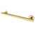 Kingston Brass GBS1424CS2 Berwyn 24" Grab Bar, 1-1/4" O.D, Polished Brass