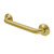 Kingston Brass DR314127 Restoration 12-Inch Decorative 1-1/4-Inch OD Grab Bar, Brushed Brass