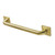 Kingston Brass DR614167 Claremont 16" Grab Bar, 1-1/4" Diameter, Brushed Brass