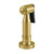 Kingston Brass CCRP21K7 Concord Brass Side Sprayer, Brushed Brass