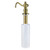 Kingston Brass SD7603 Curved Nozzle Metal Soap Dispenser, Antique Brass