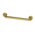 Kingston Brass DR214167 Milano 16" x 1-1/4" O.D Grab Bar, Brushed Brass