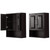 Wyndham WCV2525WCDE Daria 24 inch Wall-Mounted Storage Cabinet in Dark Espresso