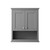 Wyndham WCV2323WCKG Avery 24 inch Wall-Mounted Bathroom Storage Cabinet in Dark Gray