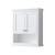 Wyndham WCV2323WCWH Avery 24 inch Wall-Mounted Bathroom Storage Cabinet in White