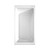 Wyndham WCBTW16032LSWTRIM Grayley 60 x 32 Inch Alcove Bathtub in White with Left-Hand Drain and Overflow Trim in Shiny White