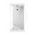 Wyndham WCBTW16032RMBTRIM Grayley 60 x 32 Inch Alcove Bathtub in White with Right-Hand Drain and Overflow Trim in Matte Black