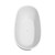 Wyndham WCBTK156167SWTRIM Juno 67 Inch Freestanding Bathtub in White with Shiny White Drain and Overflow Trim