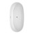 Wyndham WCBTK156167ATP11PC Juno 67 Inch Freestanding Bathtub in White with Floor Mounted Faucet, Drain and Overflow Trim in Polished Chrome