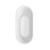 Wyndham WCBTE301159MWSWATPBK Ursula 59 Inch Freestanding Bathtub in Matte White with Shiny White Trim and Floor Mounted Faucet in Matte Black