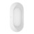 Wyndham WCOBT101267SWATPBK Carissa 67 Inch Freestanding Bathtub in White with Shiny White Trim and Floor Mounted Faucet in Matte Black