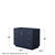 Wyndham WCF292942SBNCXSXXMXX Miranda 42 Inch Single Bathroom Vanity in Dark Blue, No Countertop, No Sink, Brushed Nickel Trim