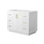 Wyndham WCF292942SWGCXSXXMXX Miranda 42 Inch Single Bathroom Vanity in White, No Countertop, No Sink, Brushed Gold Trim