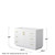 Wyndham WCF292948SWGCXSXXMXX Miranda 48 Inch Single Bathroom Vanity in White, No Countertop, No Sink, Brushed Gold Trim