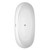 Wyndham WCOBT101470PCATPBK Rebecca 70 Inch Freestanding Bathtub in White with Polished Chrome Trim and Floor Mounted Faucet in Matte Black