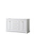 Wyndham WCV232360DWGCXSXXMXX Avery 60 Inch Double Bathroom Vanity in White, No Countertop, No Sinks, Brushed Gold Trim Wyndham WCV232360DWGCXSXXMXX Avery 60 Inch Double Bathroom Vanity in White, No Countertop, No Sinks, Brushed Gold Trim