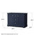 Wyndham WCV232348DBLCXSXXM46 Avery 48 Inch Double Bathroom Vanity in Dark Blue, No Countertop, No Sinks, 46 Inch Mirror Wyndham WCV232348DBLCXSXXM46 Avery 48 Inch Double Bathroom Vanity in Dark Blue, No Countertop, No Sinks, 46 Inch Mirror