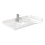 Wyndham WCS141436SWHC2UNSMED Sheffield 36 Inch Single Bathroom Vanity in White, Carrara Cultured Marble Countertop, Undermount Square Sink, Medicine Cabinet