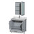 Wyndham WCS141436SGYCMUNSMED Sheffield 36 Inch Single Bathroom Vanity in Gray, White Carrara Marble Countertop, Undermount Square Sink, and Medicine Cabinet