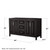 Wyndham WCV252560DDECXSXXM58 Daria 60 Inch Double Bathroom Vanity in Dark Espresso, No Countertop, No Sink, and 58 Inch Mirror Wyndham WCV252560DDECXSXXM58 Daria 60 Inch Double Bathroom Vanity in Dark Espresso, No Countertop, No Sink, and 58 Inch Mirror