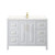 Wyndham WCV252548SWGC2UNSMXX Daria 48 Inch Single Bathroom Vanity in White, Light-Vein Carrara Cultured Marble Countertop, Undermount Square Sink, Brushed Gold Trim