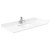 Wyndham WCF292948SWGWCUNSMXX Miranda 48 Inch Single Bathroom Vanity in White, White Cultured Marble Countertop, Undermount Square Sink, Brushed Gold Trim
