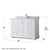 Wyndham WCV232348SWGCMUNSMXX Avery 48 Inch Single Bathroom Vanity in White, White Carrara Marble Countertop, Undermount Square Sink, Brushed Gold Trim Wyndham WCV232348SWGCMUNSMXX Avery 48 Inch Single Bathroom Vanity in White, White Carrara Marble Countertop, Undermount Square Sink, Brushed Gold Trim