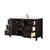 Wyndham WCV252560SDEC2UNSMXX Daria 60 Inch Single Bathroom Vanity in Dark Espresso, Light-Vein Carrara Cultured Marble Countertop, Undermount Square Sink, No Mirror