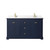 Wyndham WCV232360DBLC2UNSMXX Avery 60 Inch Double Bathroom Vanity in Dark Blue, Light-Vein Carrara Cultured Marble Countertop, Undermount Square Sinks, No Mirror Wyndham WCV232360DBLC2UNSMXX Avery 60 Inch Double Bathroom Vanity in Dark Blue, Light-Vein Carrara Cultured Marble Countertop, Undermount Square Sinks, No Mirror