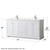 Wyndham WCV232372DWHC2UNSMXX Avery 72 Inch Double Bathroom Vanity in White, Light-Vein Carrara Cultured Marble Countertop, Undermount Square Sinks, No Mirror Wyndham WCV232372DWHC2UNSMXX Avery 72 Inch Double Bathroom Vanity in White, Light-Vein Carrara Cultured Marble Countertop, Undermount Square Sinks, No Mirror
