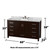 Wyndham WCS141460SESCMUNOM58 Sheffield 60 Inch Single Bathroom Vanity in Espresso, White Carrara Marble Countertop, Undermount Oval Sink, and 58 Inch Mirror