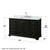 Wyndham WCS202060SDECMUNSM58 Deborah 60 Inch Single Bathroom Vanity in Dark Espresso, White Carrara Marble Countertop, Undermount Square Sink, and 58 Inch Mirror