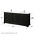 Wyndham WCS202080DDEWCUNSMXX Deborah 80 Inch Double Bathroom Vanity in Dark Espresso, White Cultured Marble Countertop, Undermount Square Sinks, No Mirrors