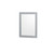 Wyndham WCS141460DGYCMUNSM24 Sheffield 60 Inch Double Bathroom Vanity in Gray, White Carrara Marble Countertop, Undermount Square Sinks, and 24 Inch Mirrors