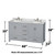 Wyndham WCS141460DGYCMUNOM58 Sheffield 60 Inch Double Bathroom Vanity in Gray, White Carrara Marble Countertop, Undermount Oval Sinks, and 58 Inch Mirror
