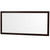 Wyndham WCS141472DESC2UNSM70 Sheffield 72 Inch Double Bathroom Vanity in Espresso, Carrara Cultured Marble Countertop, Undermount Square Sinks, 70 Inch Mirror