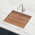 Ruvati 21 x 17 inch Solid Wood Cutting Board Sink Cover for RVH8308 workstation sink - RVA1208