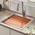Ruvati 19 x 16 inch Solid Wood Cutting Board Sink Cover for RVH8221 workstation sink - RVA1221
