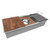 Ruvati Wood Platform with Mixing Bowl and Colander (complete set) for Workstation Sinks - RVA1288