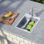 Ruvati Colander for RVH8210 and RVH8333 Sink - Stainless Steel with Plastic Corners