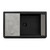 Ruvati Stainless Steel and Silicone Foldable Drying Rack for RVG1533 Farmhouse Workstation Sink - RVA1393
