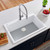 Ruvati Silicone Bottom Grid Sink Mat for RVG1080 and RVG2080 Sinks - Gray - RVA41080GR