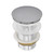 Ruvati Umbrella Style Push Pop-up Drain for Bathroom Sinks without Overflow - Chrome Finish - RVA5102CH