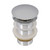 Ruvati Umbrella Style Push Pop-up Drain for Bathroom Sinks without Overflow - Chrome Finish - RVA5102CH