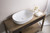 Ruvati 24 x 16 inch Bathroom Vessel Sink White Oval Above Vanity Countertop Porcelain Ceramic - RVB0424